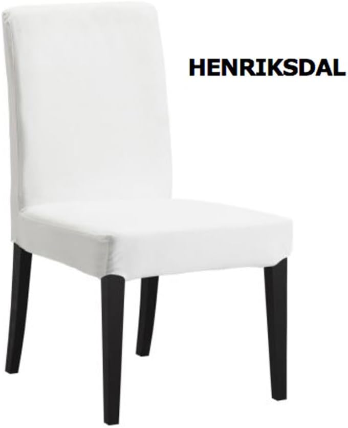 Rockin Cushions IKEA Henriksdal Dining 4 Pack - IKEA HENRIKSDAL Slip Cover, Beige Linen Floor Length